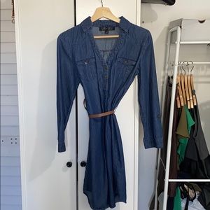 Sam + Dani Boutique Mini Jean Dress, Size 4